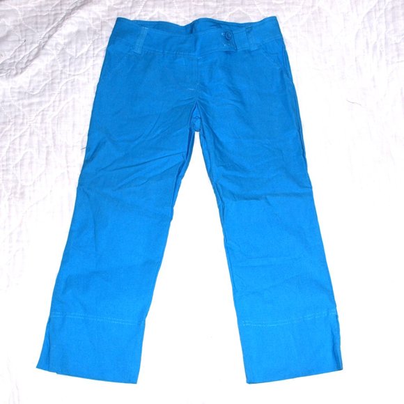 Ponny Tail Blue Boot Cut Pants Size XL - Picture 3 of 3